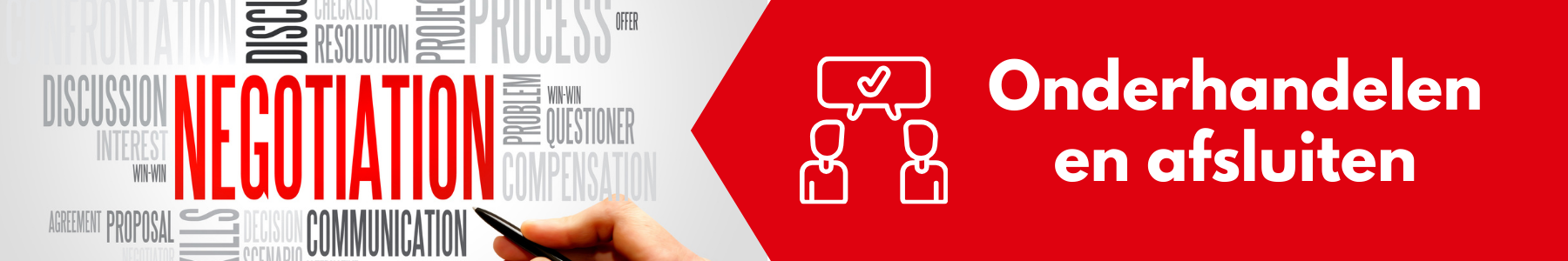 Onderhandelen en afsluiten bij verkoop woning